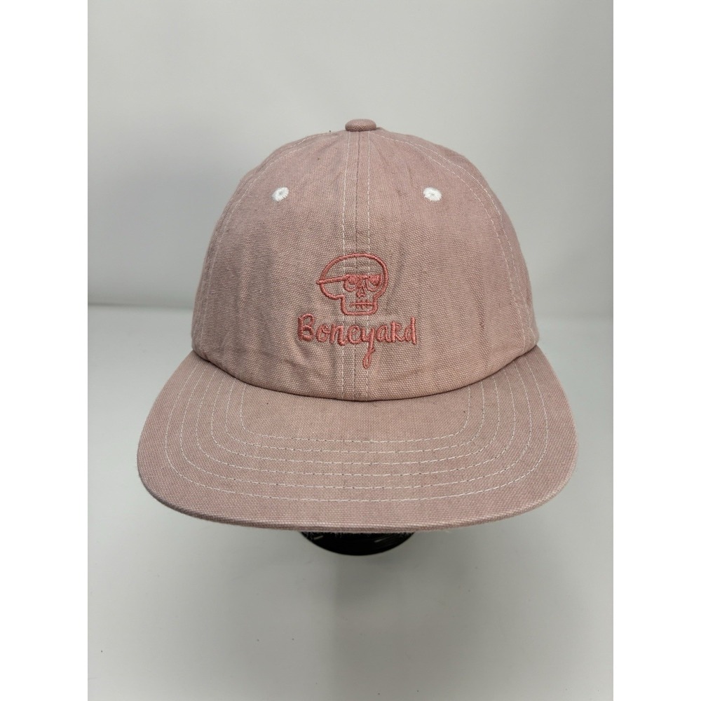 Boneyard Martha's Vineyard Dad Hat - Pink Cotton Twill - Adjustable‎ Slideback
